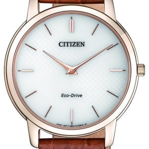 Citizen Eco Drive 180 Ar1133-15a Kello Valkoinen / Nahka