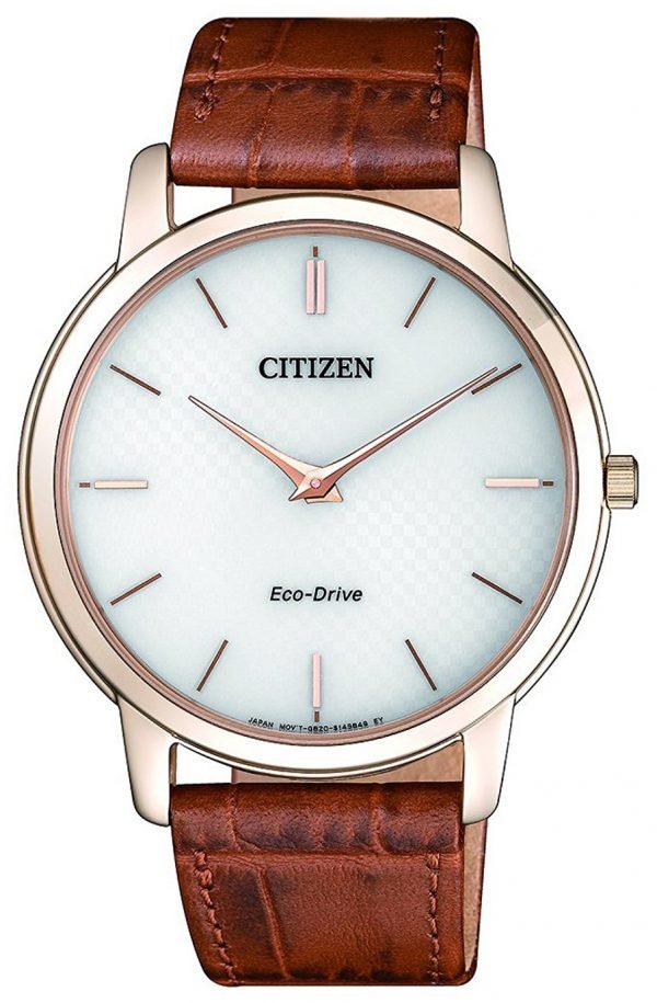 Citizen Eco Drive 180 Ar1133-15a Kello Valkoinen / Nahka