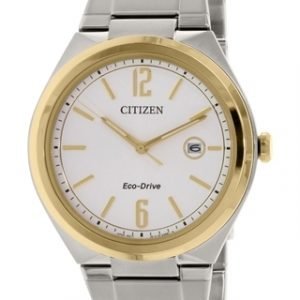 Citizen Eco Drive 180 Aw1374-51a Kello Hopea / Teräs