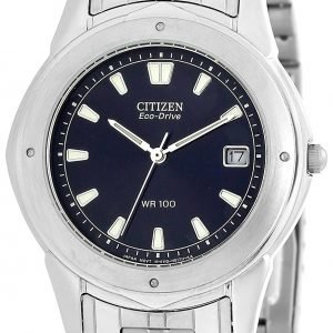 Citizen Eco Drive 180 Bm0181-55l Kello Sininen / Teräs