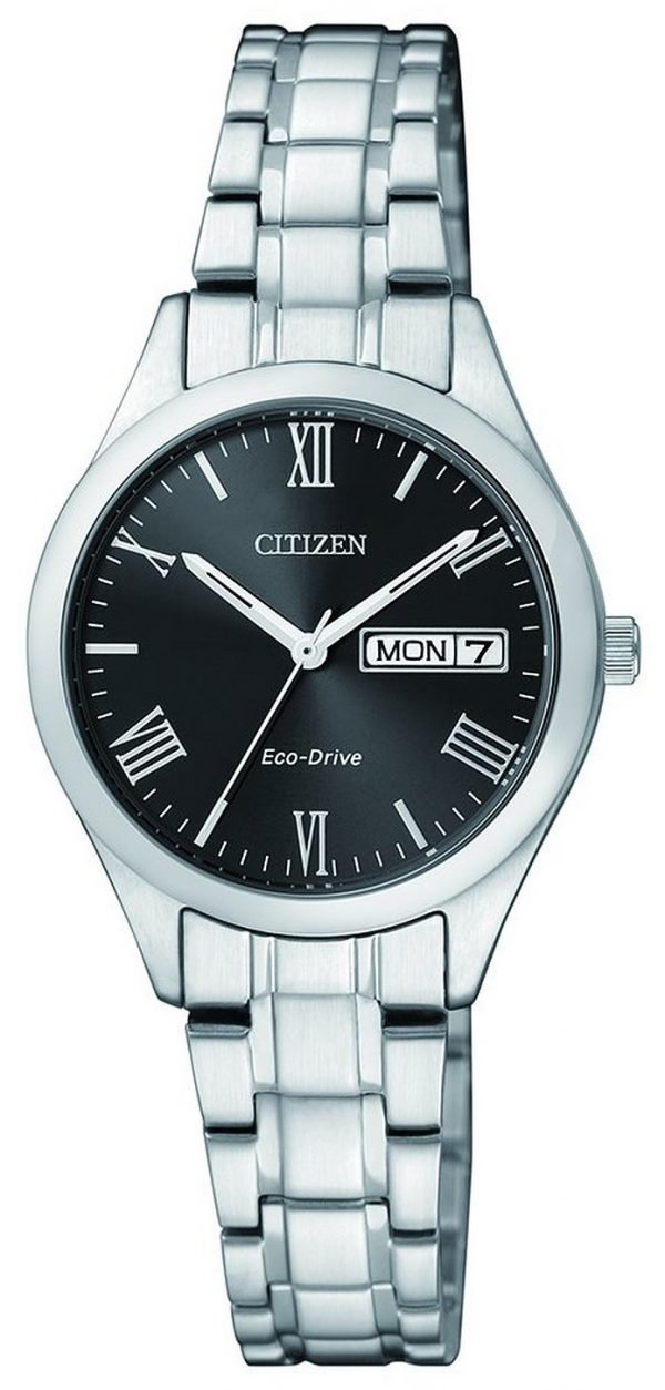 Citizen Eco Drive 180 Ew3196-81e Kello Musta / Teräs