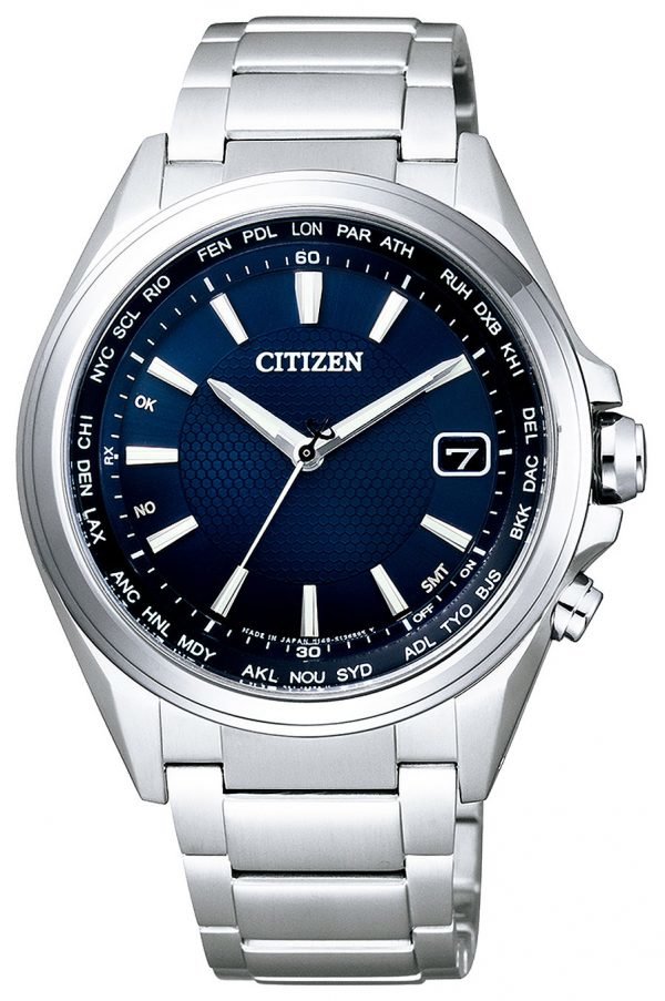 Citizen Elegance Cb1070-56l Kello Sininen / Titaani