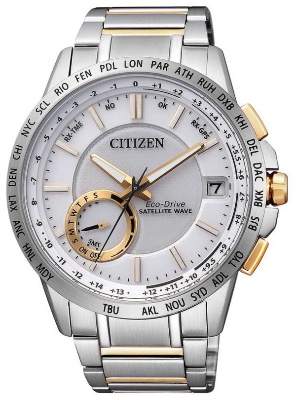 Citizen Elegance Cc3004-53a Kello Valkoinen / Kullansävytetty