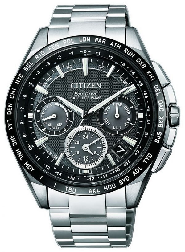 Citizen Elegance Cc9015-54e Kello Musta / Titaani