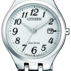 Citizen Elegance Ew2480-83a Kello Hopea / Teräs