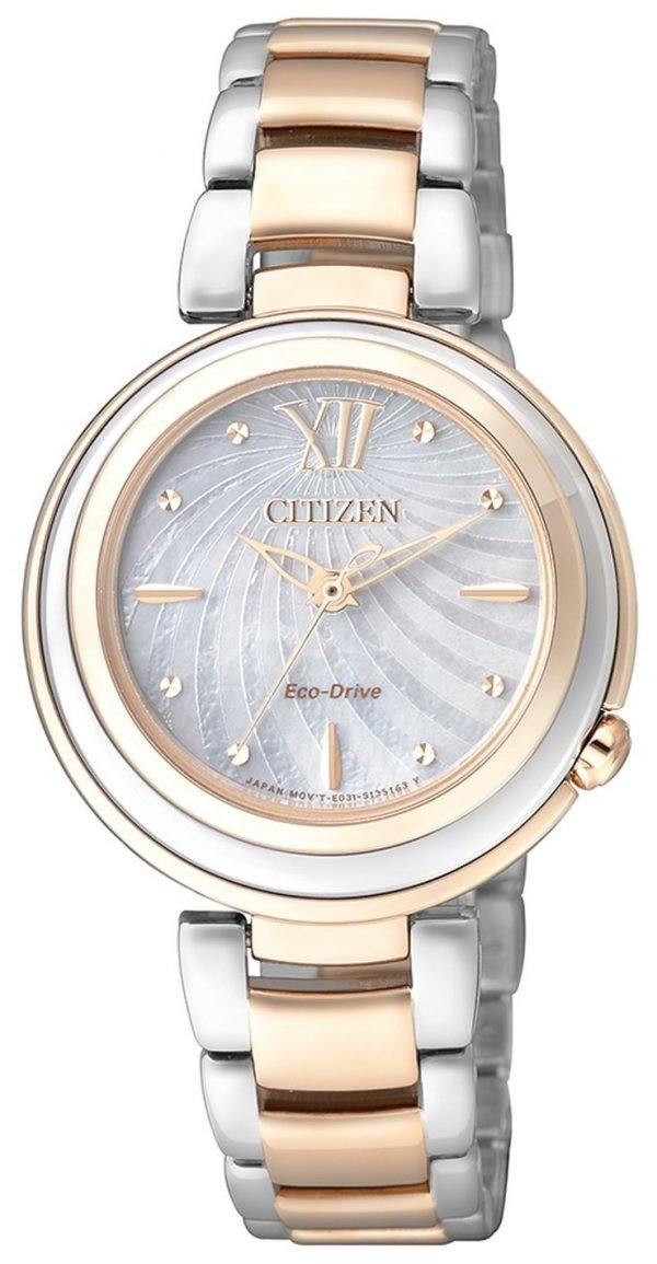 Citizen Em0335-51d Kello Hopea / Teräs