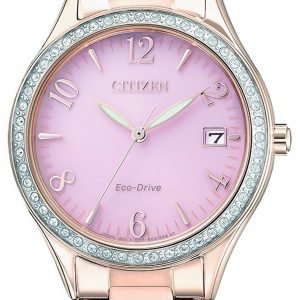 Citizen Eo1183-84x Kello Pinkki / Punakultasävyinen