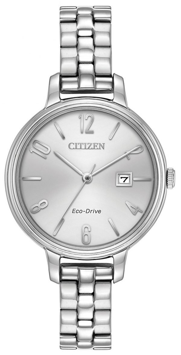 Citizen Ew2440-53a Kello Hopea / Teräs