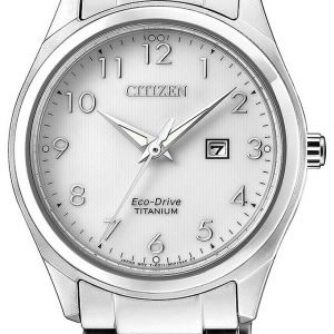 Citizen Ew2470-87a Kello Valkoinen / Titaani