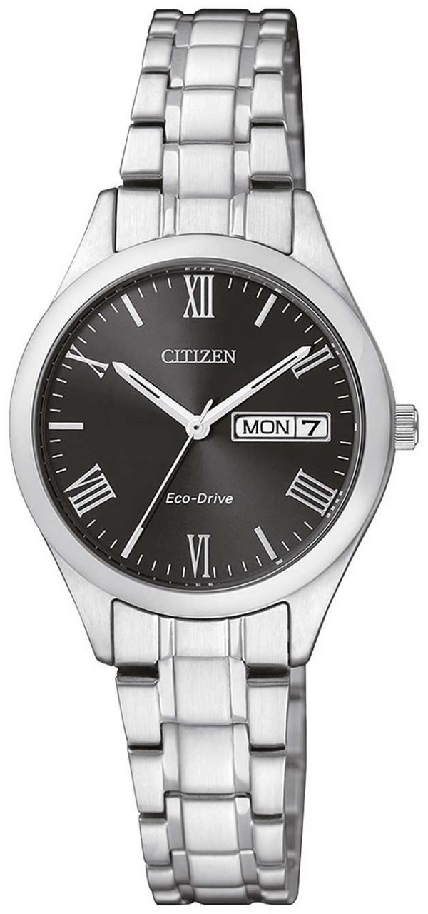 Citizen Ew3196-81ee Kello Musta / Teräs