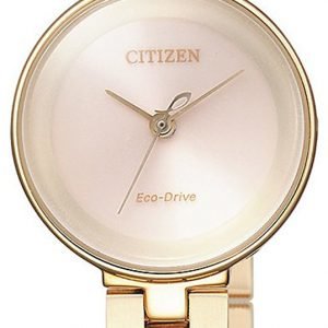 Citizen Ew5503-59w Kello Pinkki / Kullansävytetty Teräs