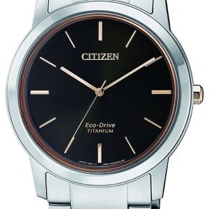 Citizen Fe7024-84e Kello Musta / Titaani