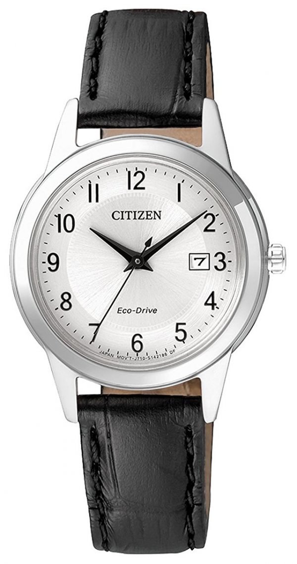 Citizen Leather Fe1081-08a Kello Hopea / Nahka