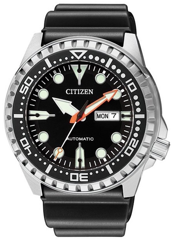 Citizen Nh8380-15e Kello Musta / Kumi