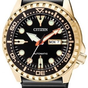 Citizen Nh8383-17e Kello Musta / Kumi