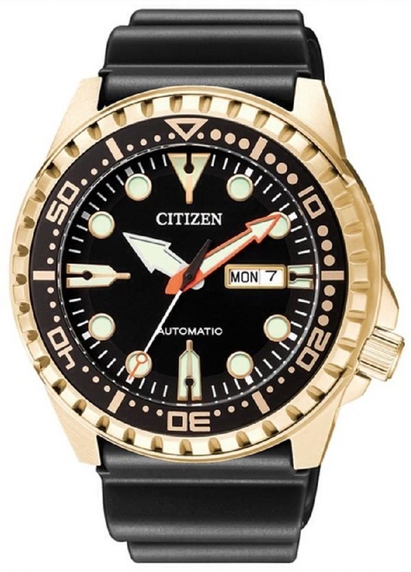 Citizen Nh8383-17e Kello Musta / Kumi