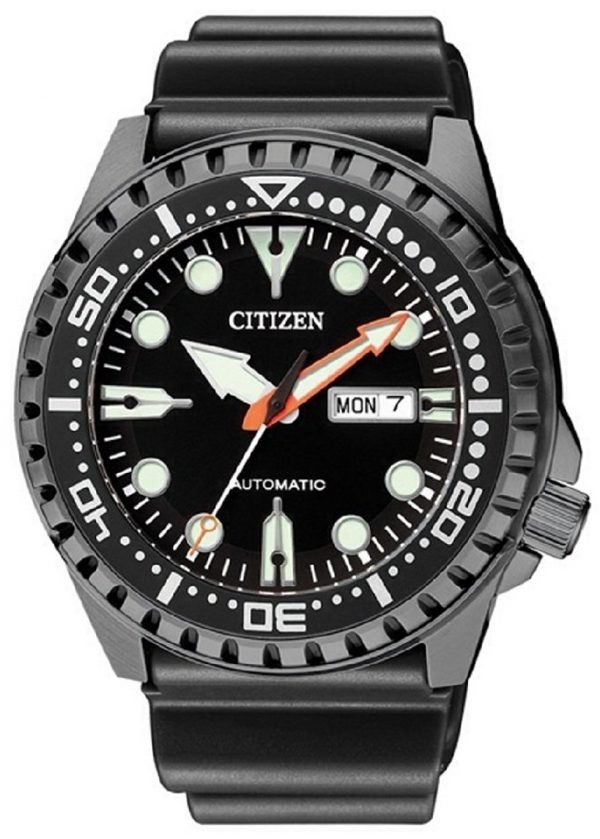 Citizen Nh8385-11e Kello Musta / Kumi