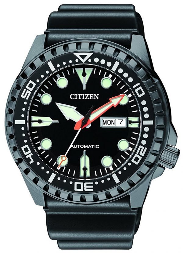 Citizen Nh8385-11ee Kello Musta / Kumi