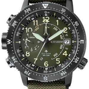 Citizen Promaster Bn4045-12x Kello Vihreä / Tekstiili