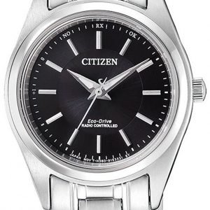 Citizen Radio Controlled Es4030-84e Kello Musta / Teräs