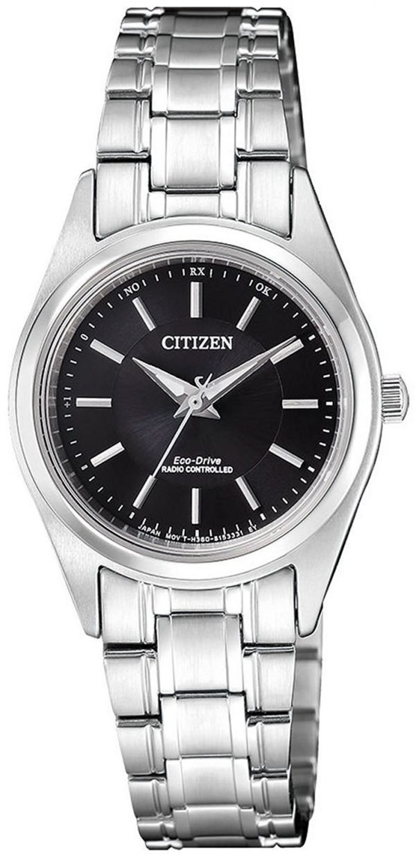 Citizen Radio Controlled Es4030-84e Kello Musta / Teräs