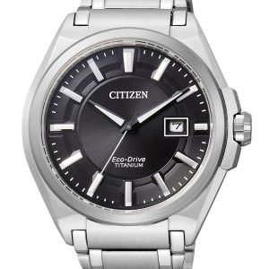 Citizen Super Titanium Bm6930-57e Kello Musta / Titaani