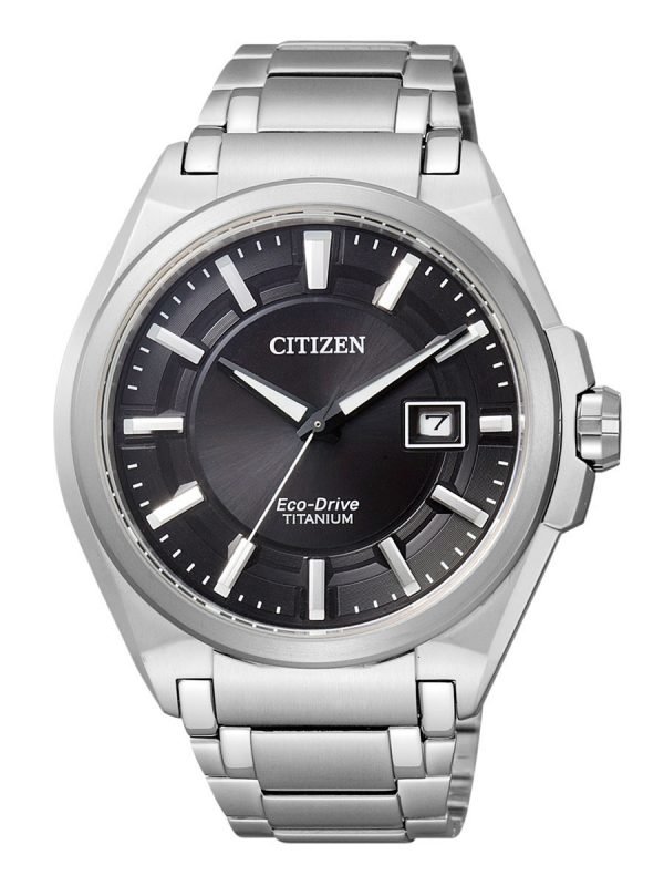 Citizen Super Titanium Bm6930-57e Kello Musta / Titaani