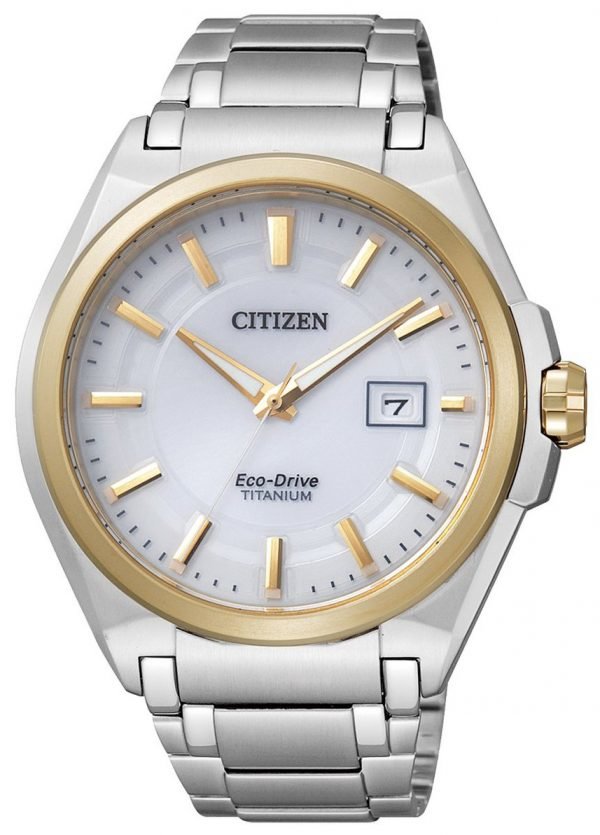 Citizen Titanium Bm6935-53a Kello Valkoinen / Titaani