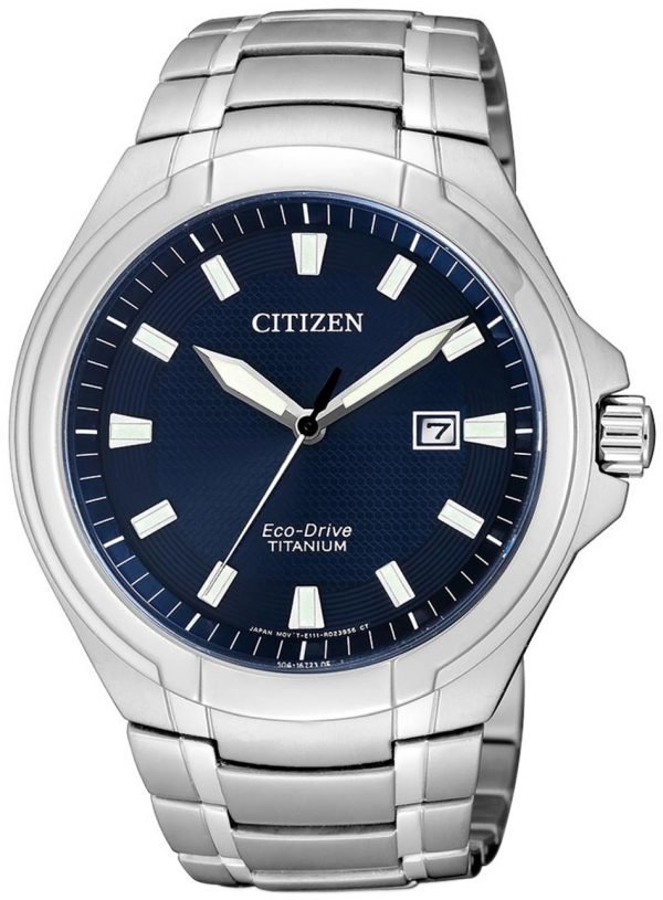 Citizen Titanium Bm7430-89l Kello Sininen / Titaani