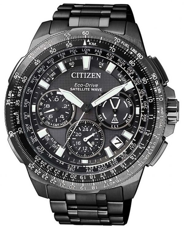 Citizen Titanium Cc9025-51e Kello Musta / Titaani