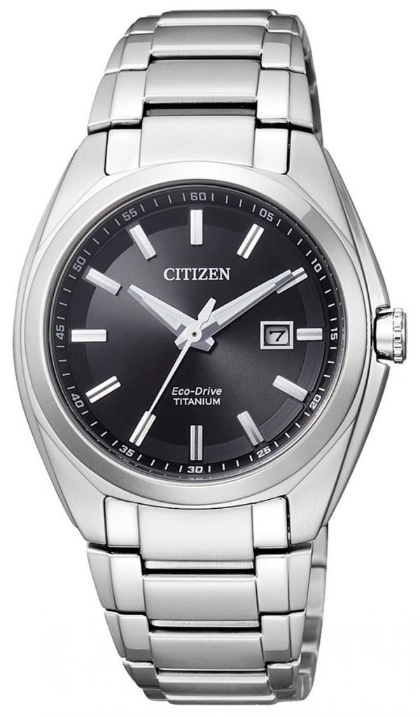 Citizen Titanium Ew2210-53e Kello Musta / Titaani