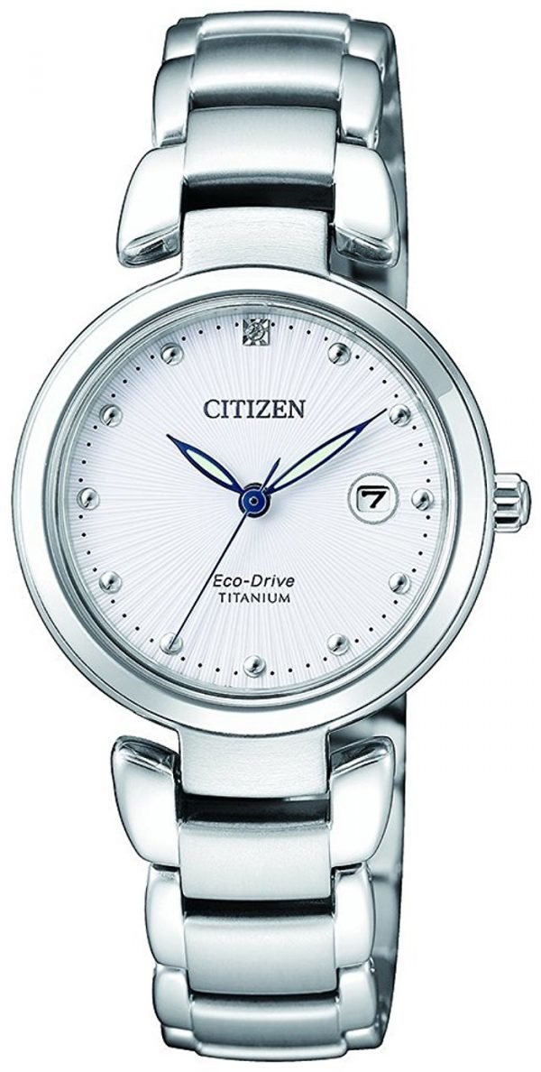 Citizen Titanium Ew2500-88a Kello Valkoinen / Titaani