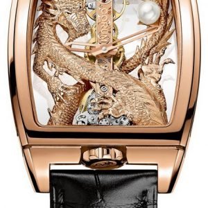 Corum Dragon 113.267.85-0001 Gd55r Kello Punakultaa / Nahka