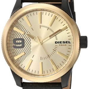 Diesel Analog Dz1840 Kello Kullattu / Nahka