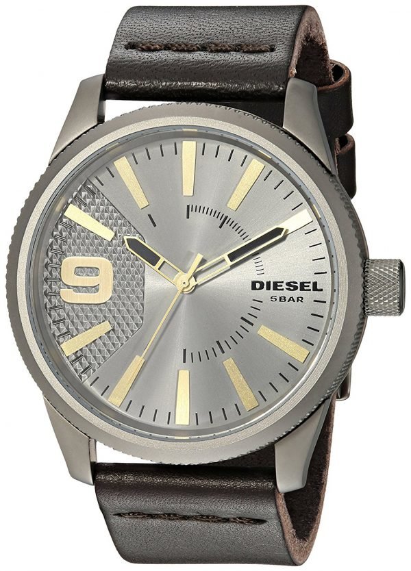 Diesel Analog Dz1843 Kello Harmaa / Nahka