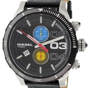 Diesel Analog Dz4331 Kello Musta / Nahka