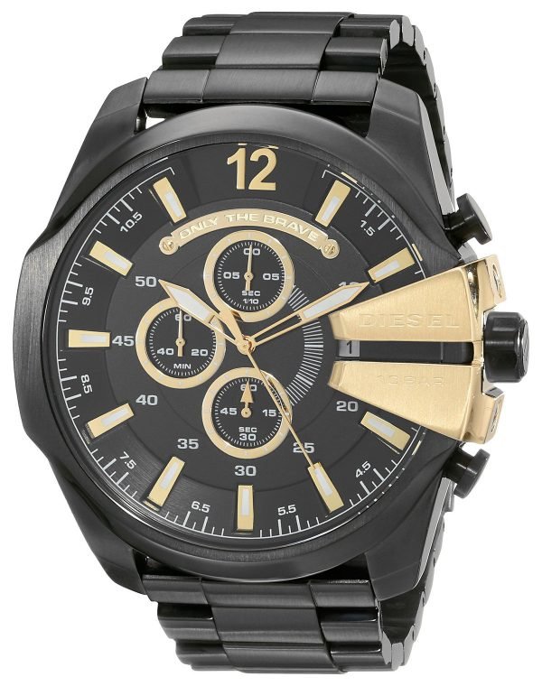 Diesel Chronograph Dz4338 Kello Musta / Teräs