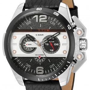 Diesel Chronograph Dz4361 Kello Musta / Nahka