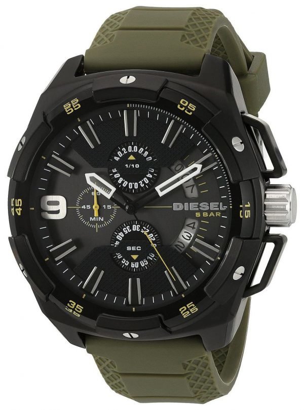 Diesel Chronograph Dz4396 Kello Musta / Kumi