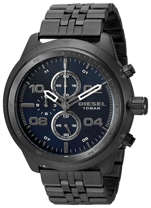 Diesel Chronograph Dz4442 Kello Sininen / Teräs