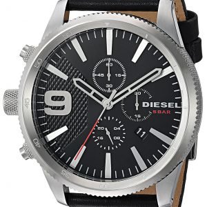 Diesel Chronograph Dz4444 Kello Musta / Nahka