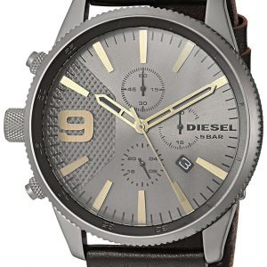 Diesel Chronograph Dz4467 Kello Harmaa / Nahka