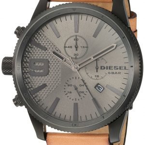 Diesel Chronograph Dz4468 Kello Harmaa / Nahka