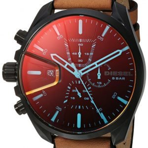 Diesel Chronograph Dz4471 Kello Musta / Nahka