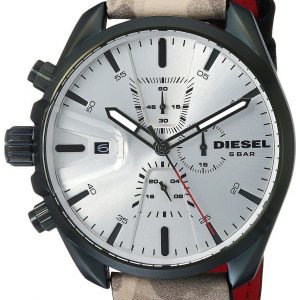 Diesel Chronograph Dz4472 Kello Hopea / Nahka