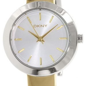 Dkny Bangle Ny2352 Kello Valkoinen / Teräs