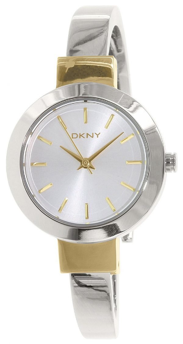 Dkny Bangle Ny2352 Kello Valkoinen / Teräs