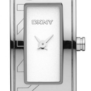 Dkny Bangle Ny8290 Kello Valkoinen / Teräs