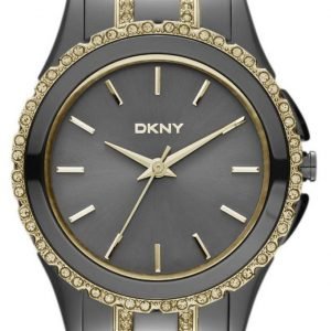 Dkny Brooklyn Ny8700 Kello Harmaa / Kullansävytetty Teräs