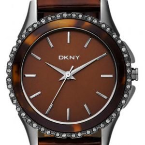 Dkny Brooklyn Ny8705 Kello Ruskea / Nahka